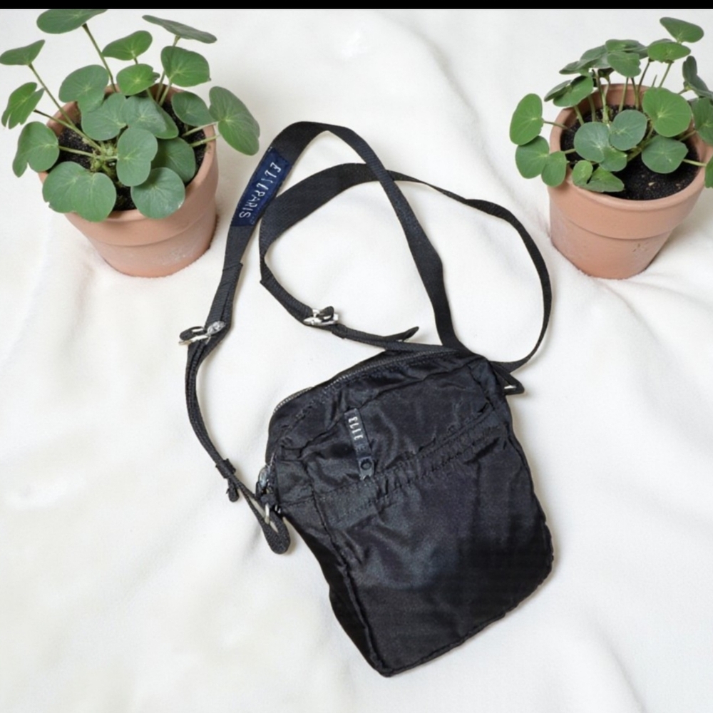 Elle Paris Black Crossbody Bag